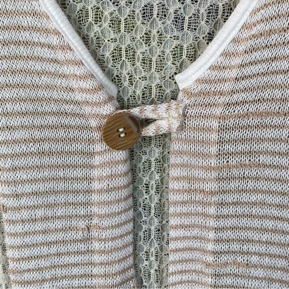 NWOT Hand Jive Clothing Cream/ Ivory Stevie Cardigan Size Small - Picture 8 of 15